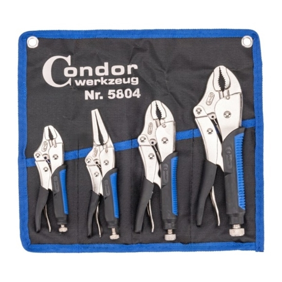Изображение Knaibļu komplekts Condor Werkzeug C5804; 130-225 mm; 4 gab.