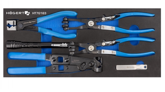 Picture of Knaibļu komplekts Hogert HT7G163; 5 gab.