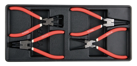 Picture of Knaibļu komplekts Yato YT-55443; 4 gab.