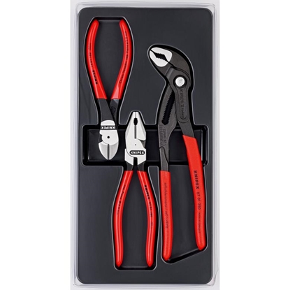 Attēls no Knaibļu komplekts Knipex 002010; 3 gab.