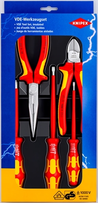 Attēls no Knaibļu komplekts Knipex 002013; 5 gab.