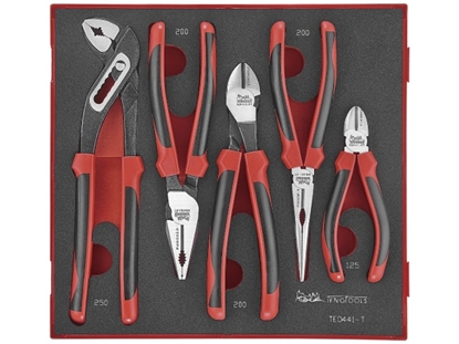 Picture of Knaibļu komplekts Teng Tools TED441-T; EVA; 5 gab.