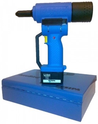 Picture of Kniedējamā ierīce (darbināma ar akumulatoru) GESIPA AccuBird; 14,4 V; 1x1,3 Ah akum.