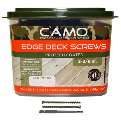Picture of Koka skrūve Camo Edge Deck Screws; T15; C4; 60x4,2 mm; 700 gab.