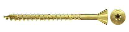 Изображение Koka skrūve Fischer FDF-ST YZP; 4,0x60 mm; TX20; 100 gab.