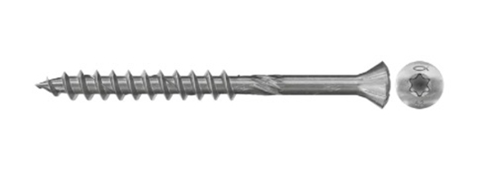 Изображение Koka skrūve Fischer FFSII-RT6; 5,0x60 mm; TX20; 200 gab.