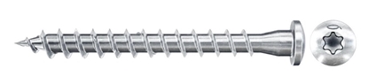 Изображение Koka skrūve Fischer FPF-PT ZPF; 5,0x40 mm; TX20; 200 gab.
