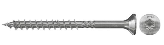 Изображение Koka skrūve Fischer FPF-ST P; 4,0x60 mm; TX20; 200 gab.
