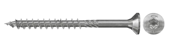 Изображение Koka skrūve Fischer FPF-ST P; 5,0x45 mm; TX20; 200 gab.