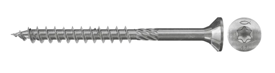 Изображение Koka skrūve Fischer FPF-ST P; 5,0x50 mm; TX20; 200 gab.