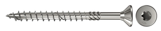Изображение Koka skrūve Fischer FPF-ST; 5,0x70 mm; TX20; 100 gab.