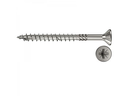 Изображение Koka skrūve Fischer FPF-SZ; 5,0x60 mm; A2; 25 gab.