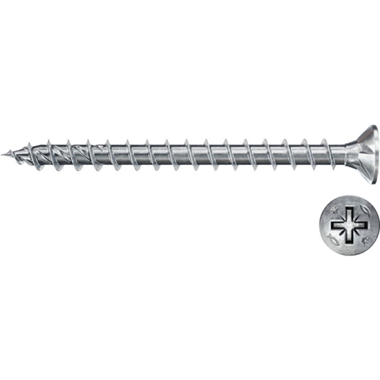 Изображение Koka skrūve Fischer Power-Fast II FPF II CZF; PZ2; 4,0x40; 300 gab.