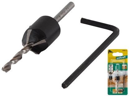 Attēls no Koka urbis ar atduri Wolfcraft; 12x3,2 mm