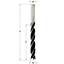 Attēls no Koka urbis CMT 517.040.51; 4 mm