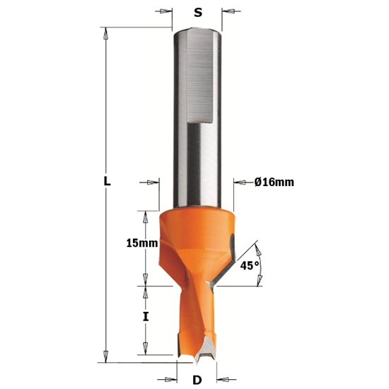 Изображение Koka urbis CMT; S=10x25 mm; D=10x20 mm
