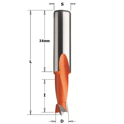 Изображение Koka urbis CMT; S=10x34 mm; D=7x18 mm