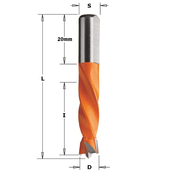 Изображение Koka urbis CMT; S=8x20 mm; D=9x30 mm