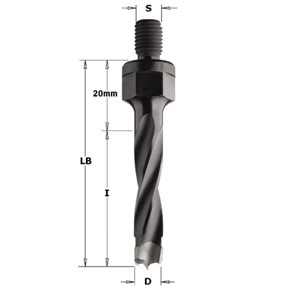 Изображение Koka urbis CMT; S=M10 mm; D=10x43 mm