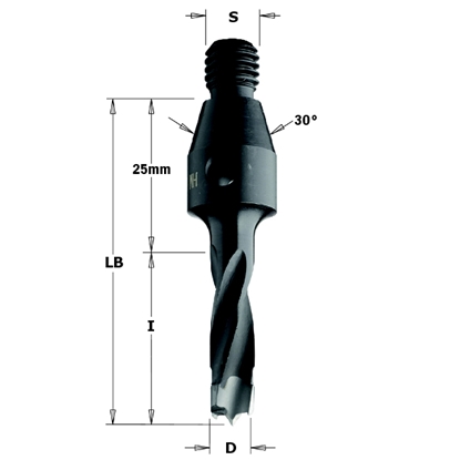 Изображение Koka urbis CMT; S=M10/30°; D=5x30 mm