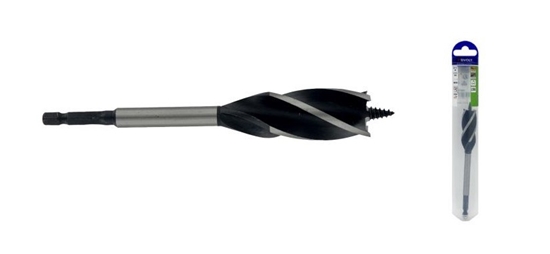 Picture of Wood drill bit 30 mm, 4 cutting edges, 1/4 HEX