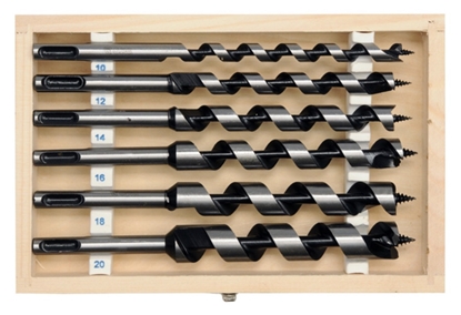 Attēls no Koka urbju komplekts Yato YT-3300; 10-20 mm; 6 gab.
