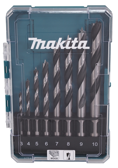 Изображение Wierto Makita MAKITA ZESTAW WIERTE DO DREWNA 8 szt