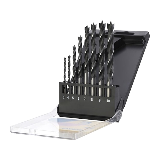 Picture of Koka urbju komplekts Stanley STA56006-QZ; 3-10 mm; 8 gab.