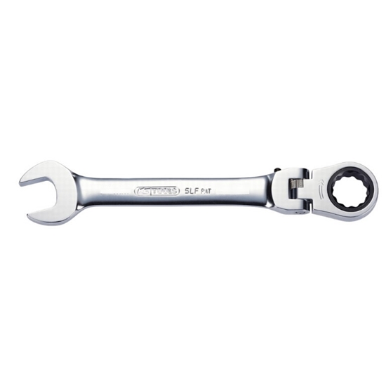 Изображение Kombinēta atslēga ar sprūdratu KS Tools Gear+; 14 mm