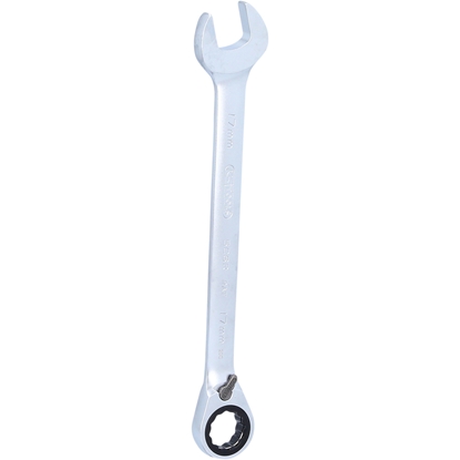 Изображение Kombinēta atslēga ar sprūdratu KS Tools GEARplus RINGSTOP; 17 mm