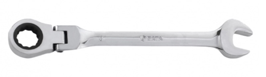 Изображение Kombinēta atslēga ar sprūdratu Sata S46413; 22 mm