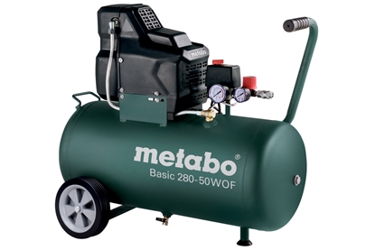 Picture of Kompresor samochodowy Metabo KOMPRESOR BEZOLEJOWY 50L BASIC 280-50 W OF (1 SZT)