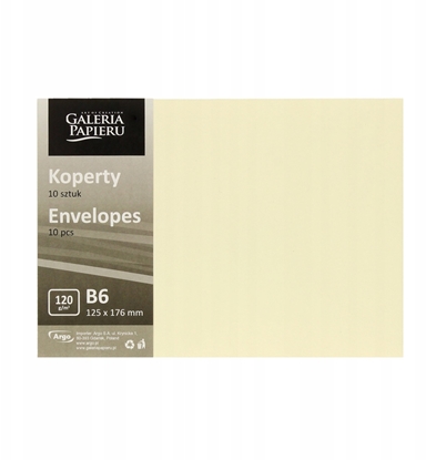 Picture of Koperty ozdobne Galeria Papieru B6 Gadki jasnokre