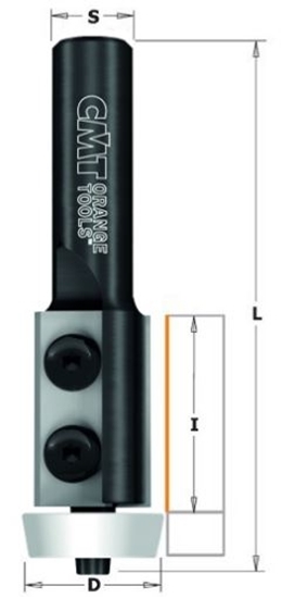 Изображение Kopējošā frēze CMT; S=1/2''; D=22 mm