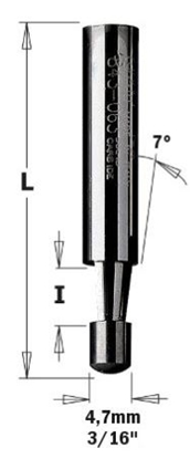 Изображение Kopējošā frēze CMT; S=6 mm; D=4,5/6''
