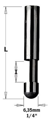Изображение Kopējošā frēze CMT; S=6 mm; D=6 mm