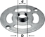 Attēls no Kopēšanas gredzens Festool KR D17/OF 900