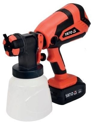 Attēls no Krāsas smidzinātājs Yato YT-82765; 18 V; 1x4,0 Ah akum.