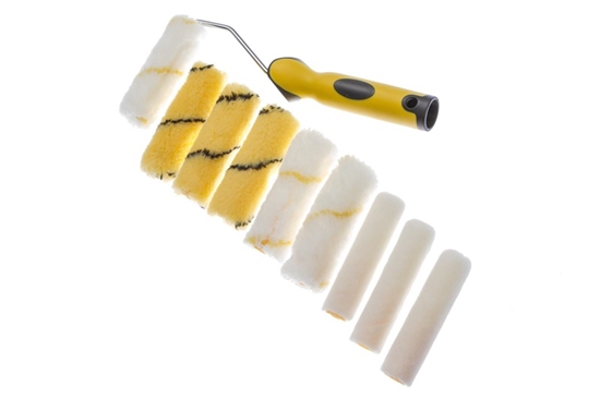 Picture of Krāsošanas rullītis Forte tools ROLLERSET+HANDLE; 40 mm; 10 cm; ar rokturi