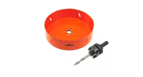 Picture of Kroņurbis Rexxer RG-03-389; HSS Bi-metal; 152 mm + adapteris