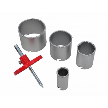 Изображение Kroņurbju komplekts AWTools AW47310; TCT; 33-83 mm; 6 gab.