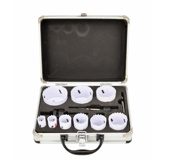 Изображение Kroņurbju komplekts AWTools AW49468BL; 19-64 mm; 40 mm; 13 gab.