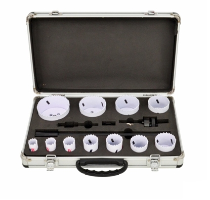 Изображение Kroņurbju komplekts AWTools AW49471BL; 19-76 mm; 40 mm; 15 gab.