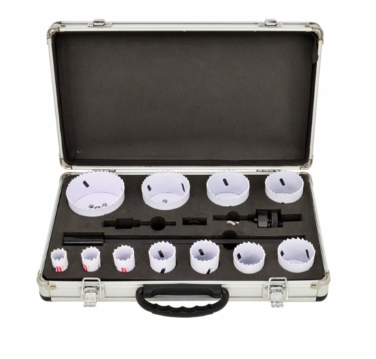 Изображение Kroņurbju komplekts AWTools AW49471BL; 19-76 mm; 40 mm; 15 gab.