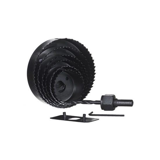 Picture of Kroņurbju komplekts Condor CON-HSW-1808; 51-102 mm; 9 gab.