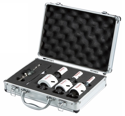 Изображение Kroņurbju komplekts Makita E-12310; 16-51 mm; 8 gab.