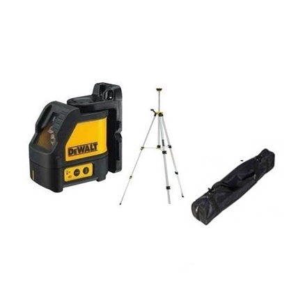 Picture of Krustveida lāzera nivelieris DeWalt DW088KTRI-XJ + statīvs
