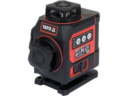 Attēls no Krustveida lāzera nivelieris Yato YT-30419; 3,7 V; 1x4,0 Ah akum.
