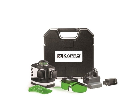 Picture of Krustveida lāzera nivelieris Kapro 883HG ProLaser 3D + piederumi