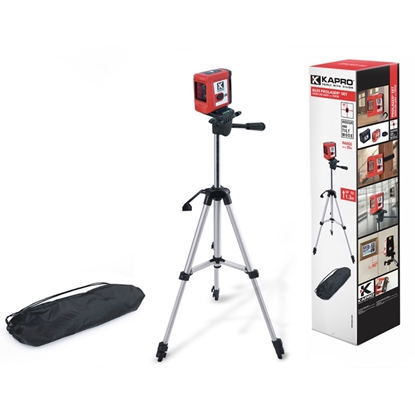 Picture of Krustveida lāzera nivelieris Kapro Mini 862S ar statīvu
